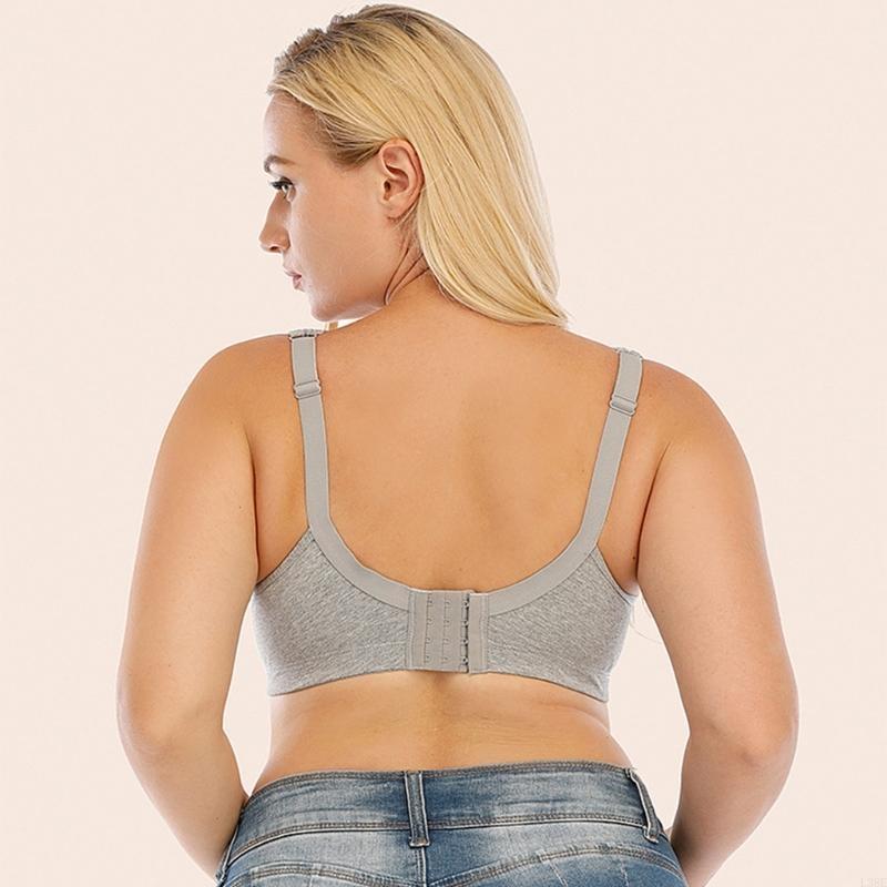 Full Coverage Bra - L38E Womens Wireless Big Size Lace