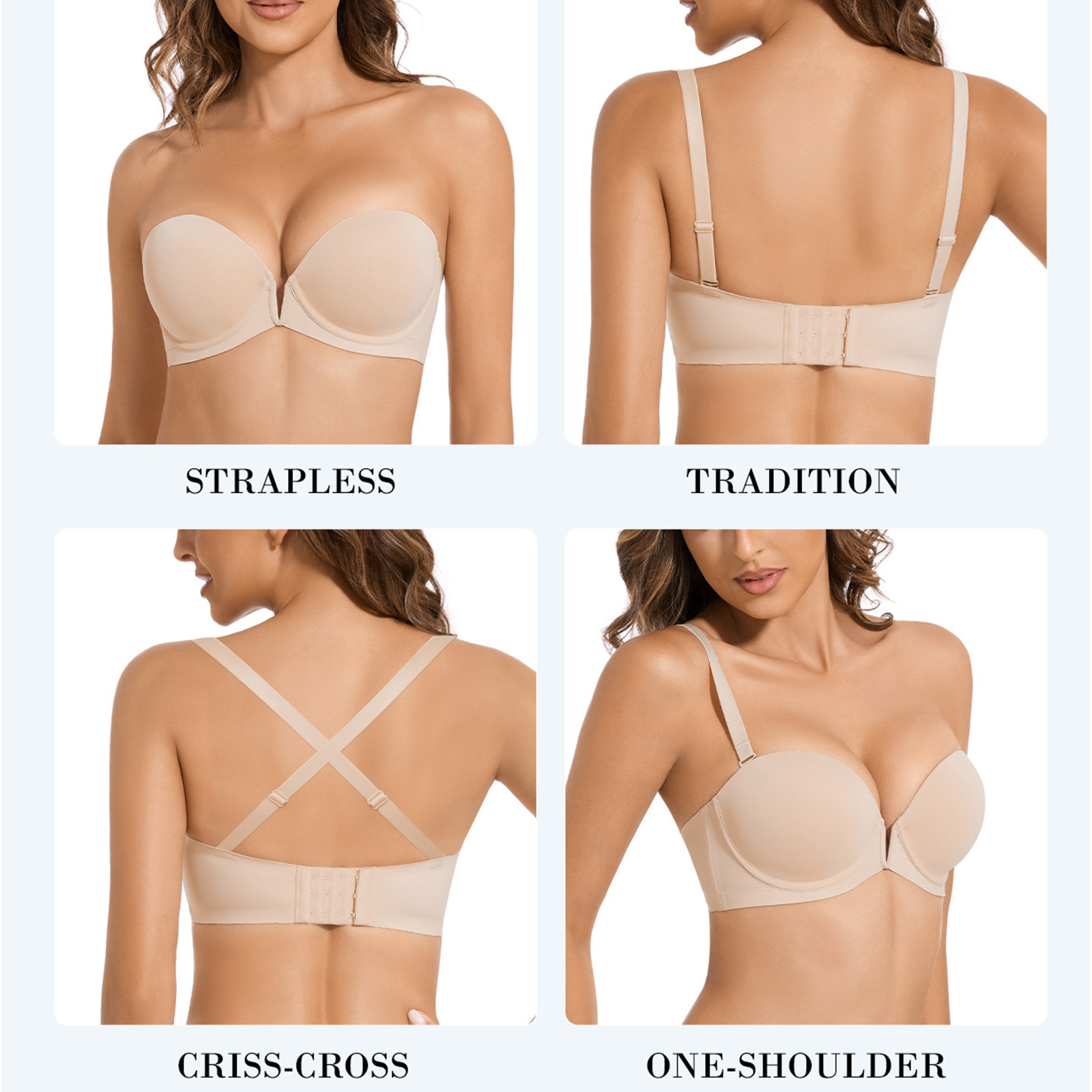 Convertible Bra Multiway - New Bra Push Up Underwire Ultra