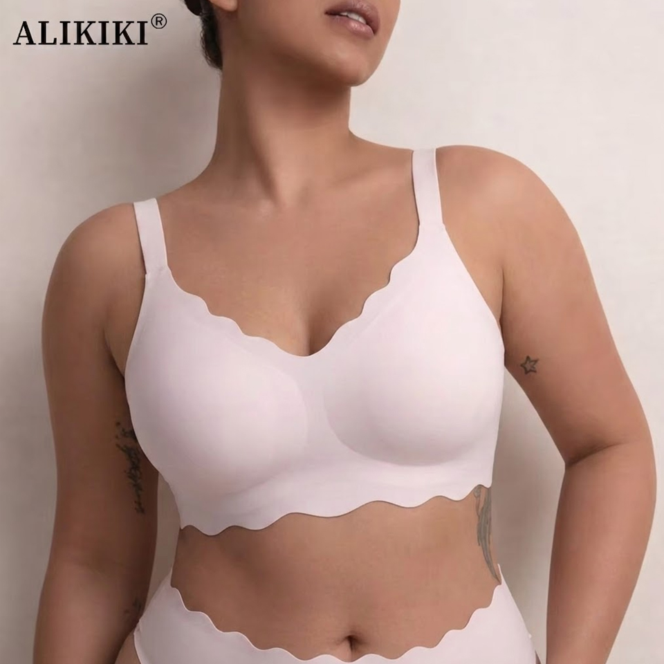 T Shirt Bra Seamless - Seamless Wireless Supportive Bra Push Up