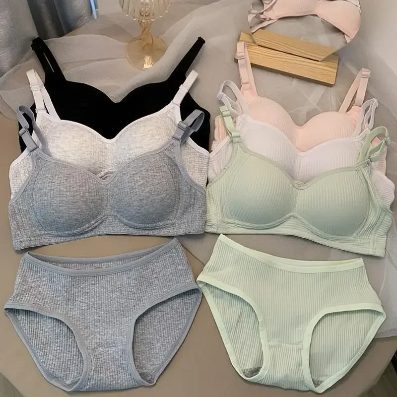 Women Seamless Bra Sets Pantie - огляд і ціна Cotton Bra Everyday