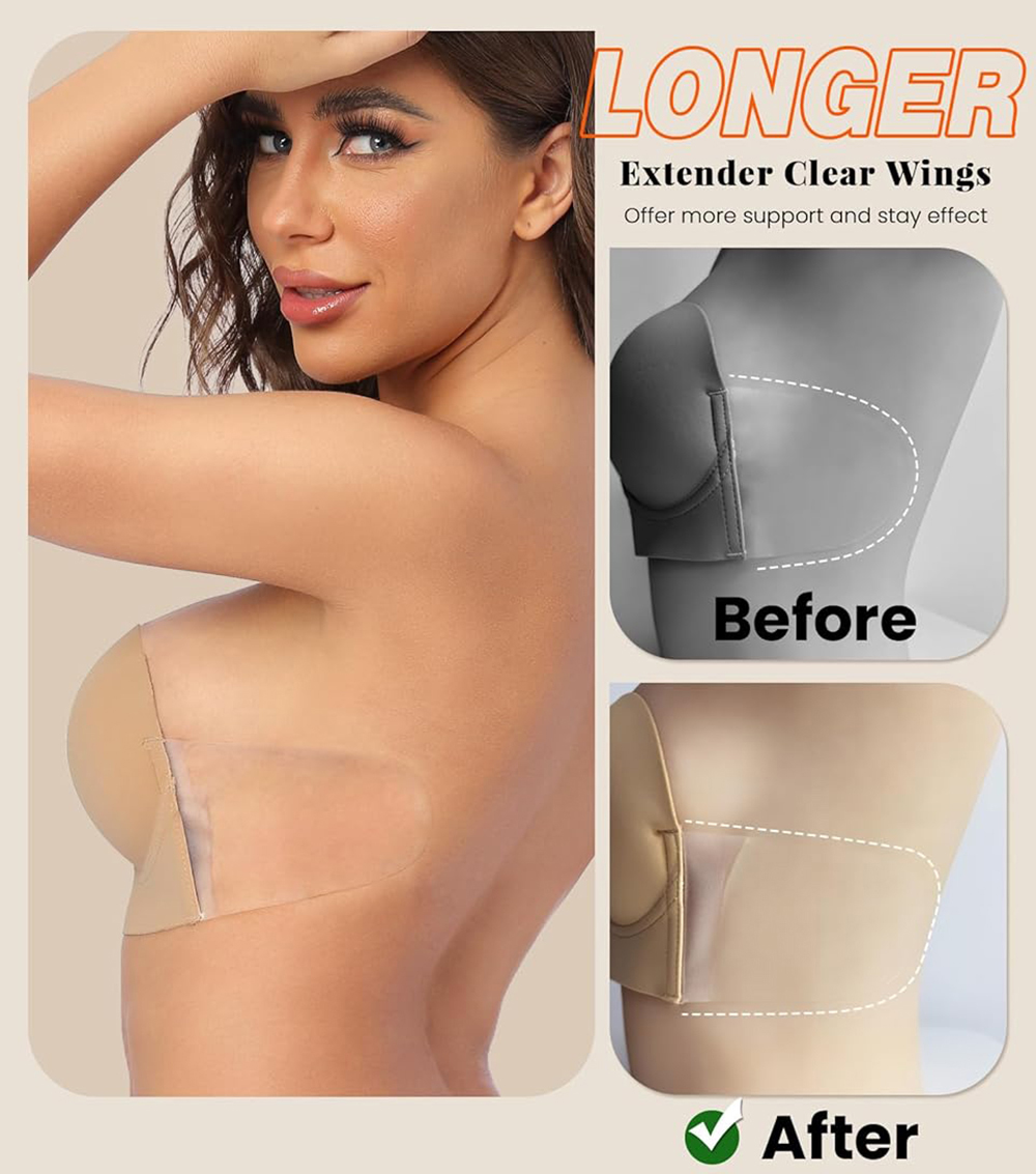 Sticky Bra Deep Plunge Straple - огляд і ціна Backless Bra Sticky
