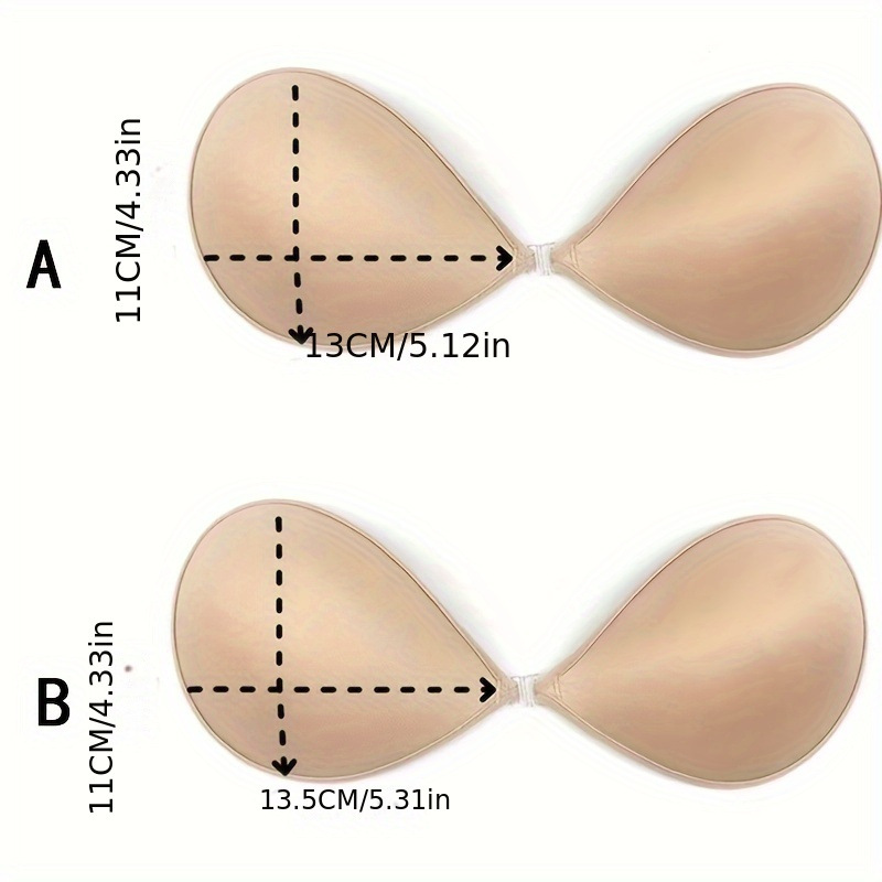 Invisible Push Up Bra Self-Adh - огляд і ціна Backless Bra Sticky
