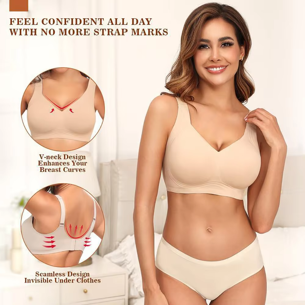 Women Seamless Wireless Suppor - огляд і ціна T Shirt Bra Seamless
