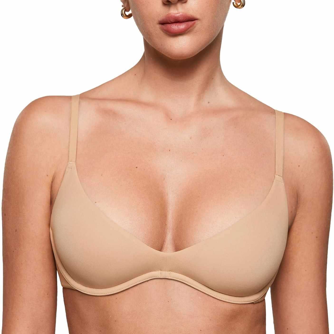 Women's Deep V Unpadded Seamle - огляд і ціна Wirefree Bra Comfort