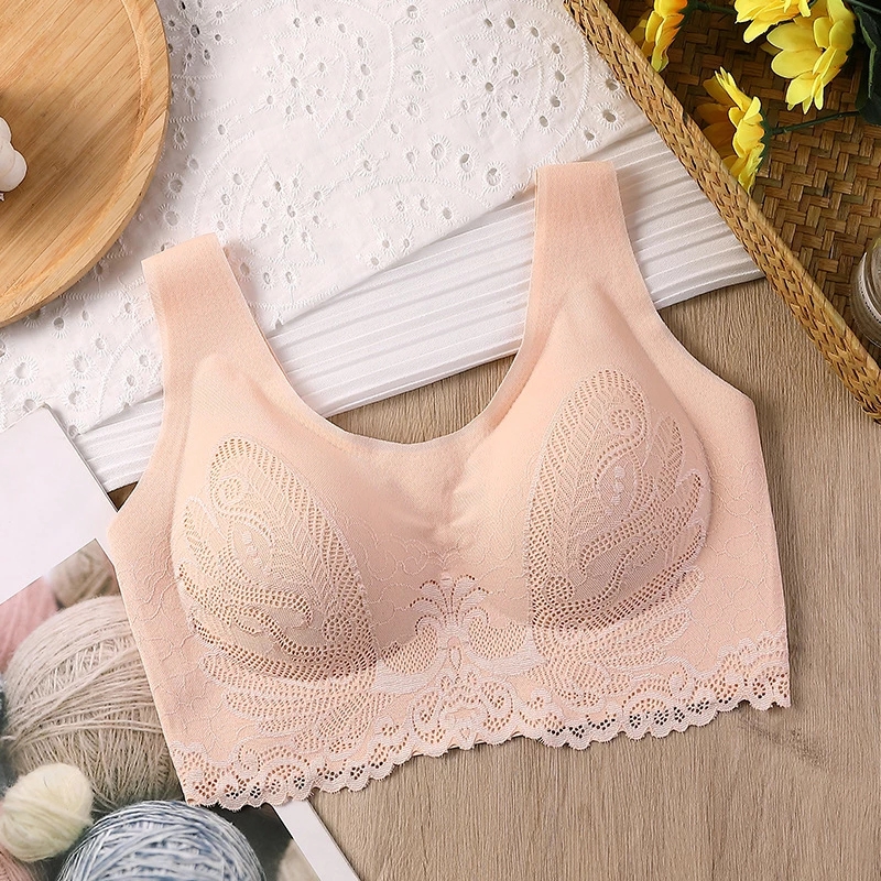 Breathable Latex Bra Seamless  - огляд і ціна Sheer Bra Lace