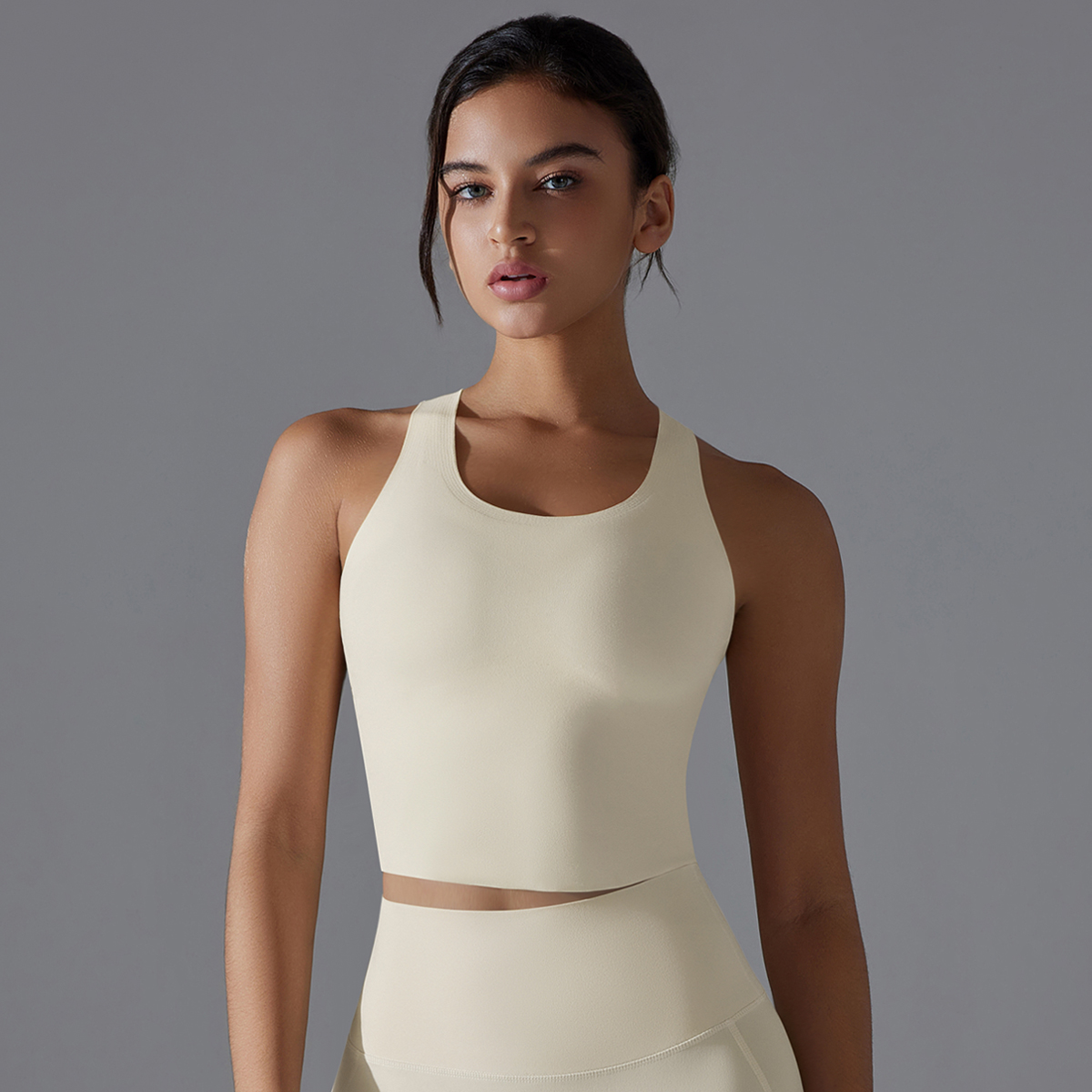 Seamless Yoga Vest Woman Solid - огляд і ціна T Shirt Bra Seamless
