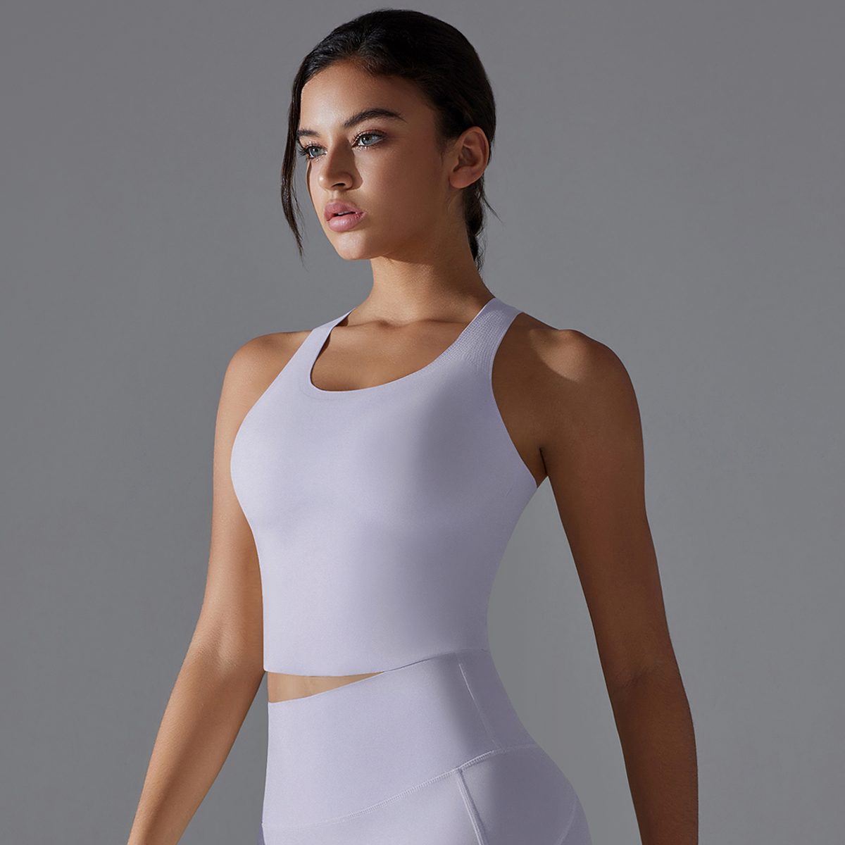 Seamless Yoga Vest Woman Solid - огляд і ціна T Shirt Bra Seamless