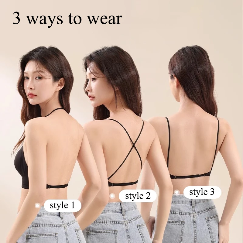 KUCLUT V-Neck thin bralette Mu - огляд і ціна Convertible Bra Multiway