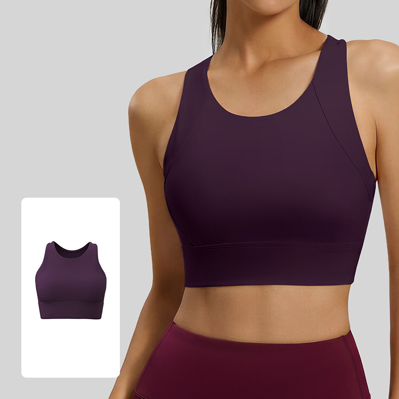 2026 Fashion Racerback Yoga Br - огляд і ціна Sports Bra Racerback