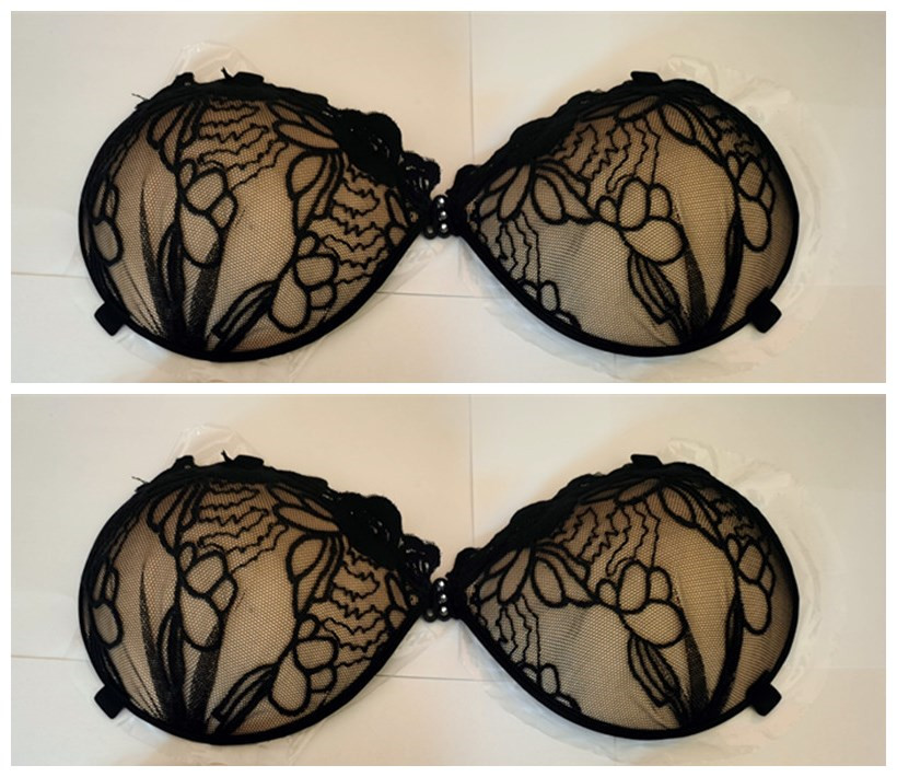 Women's Sexy Lace Embroidery S - огляд і ціна Backless Bra Sticky