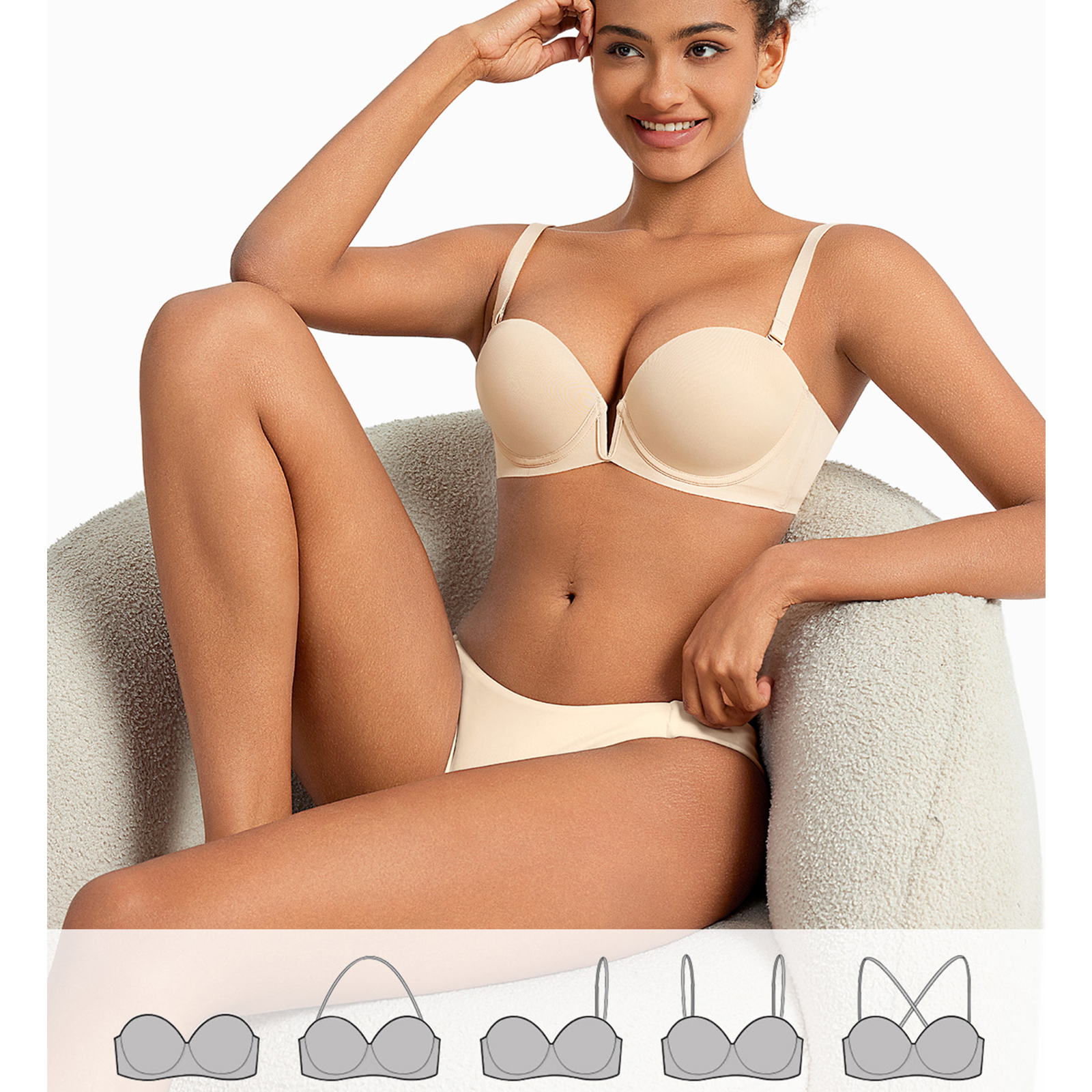 New Bra Push Up Underwire Ultr - огляд і ціна Convertible Bra Multiway