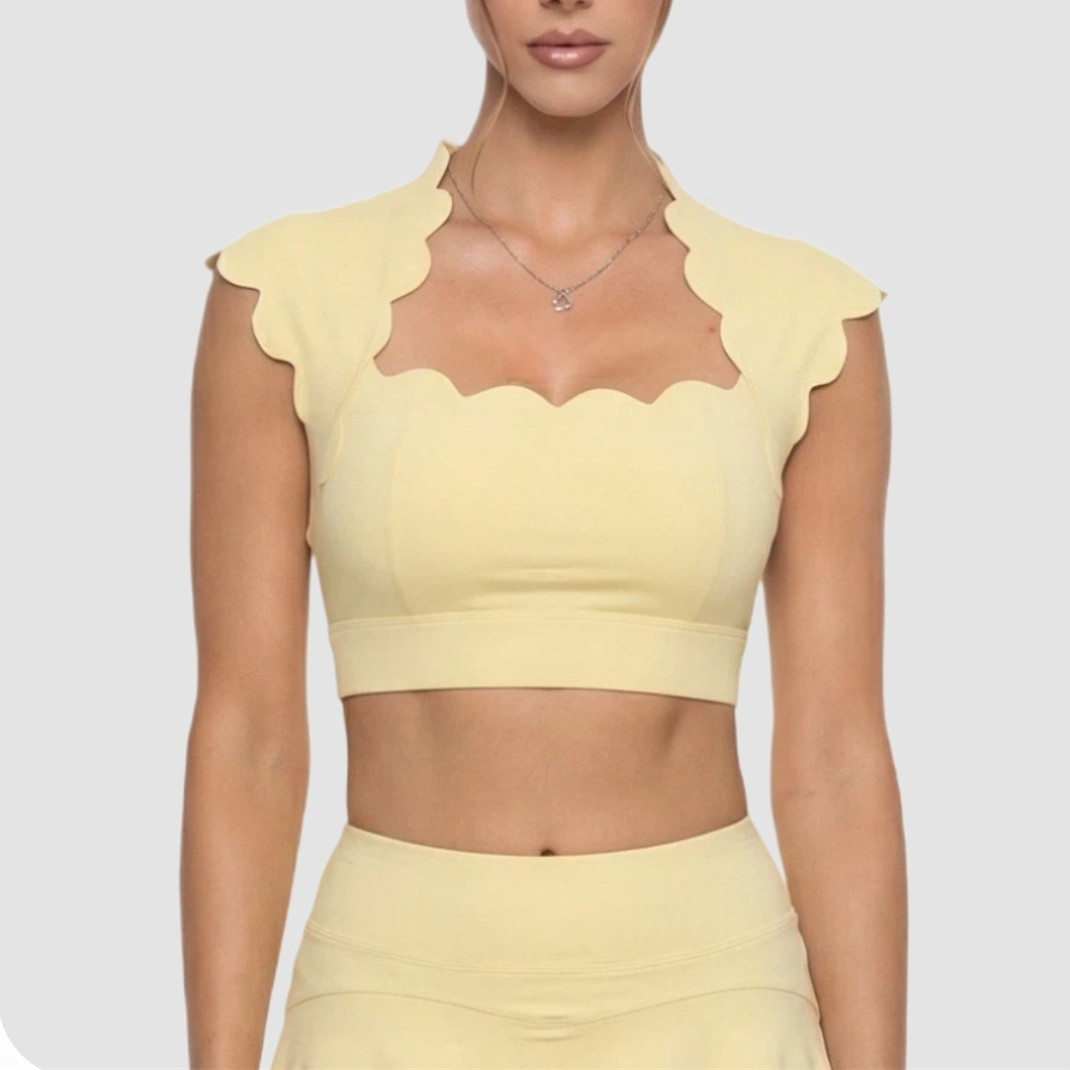 Pad Wavy Women Sports Vest Yog - огляд і ціна Sports Bra Racerback
