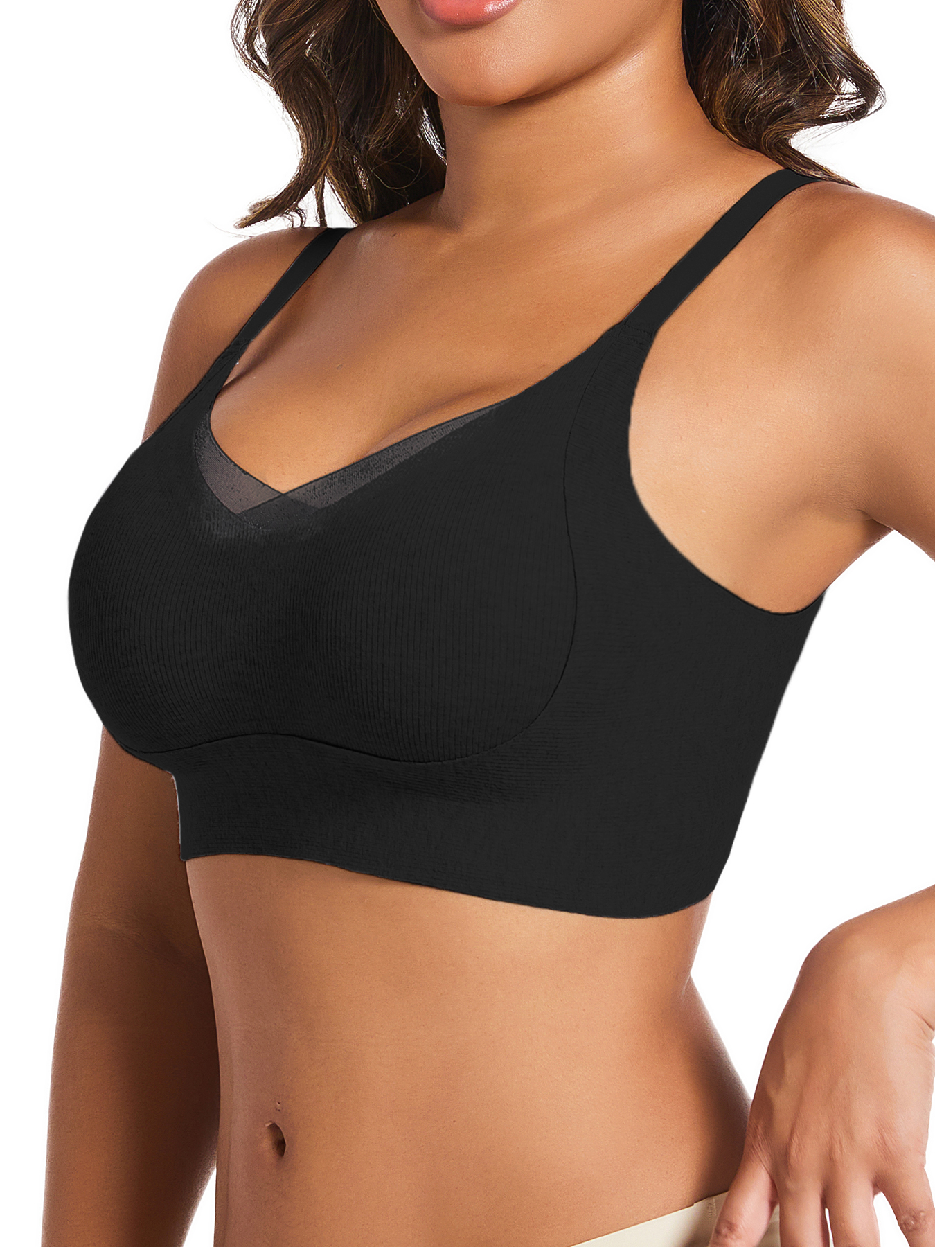1pc Women's Casual Black  Push - огляд і ціна Underwire Bra Padded