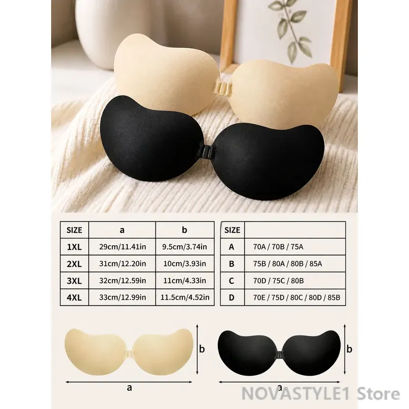 2 Pairs Breathable Invisible B - огляд і ціна Strapless Bra Adhesive